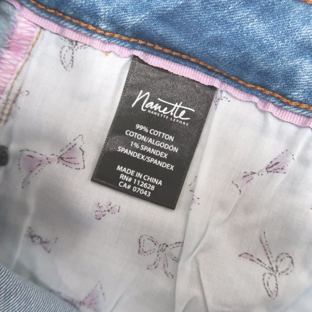 NANETTE LEPORE Hamilton Mid-Rise Skinny Jeans - Picture 7 of 8